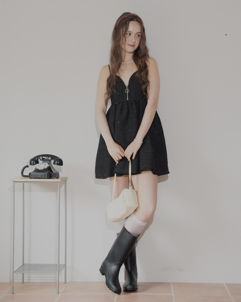 予約販売/10月上旬】ブルームビスチェ BEIGE | ALL | JUMELLE