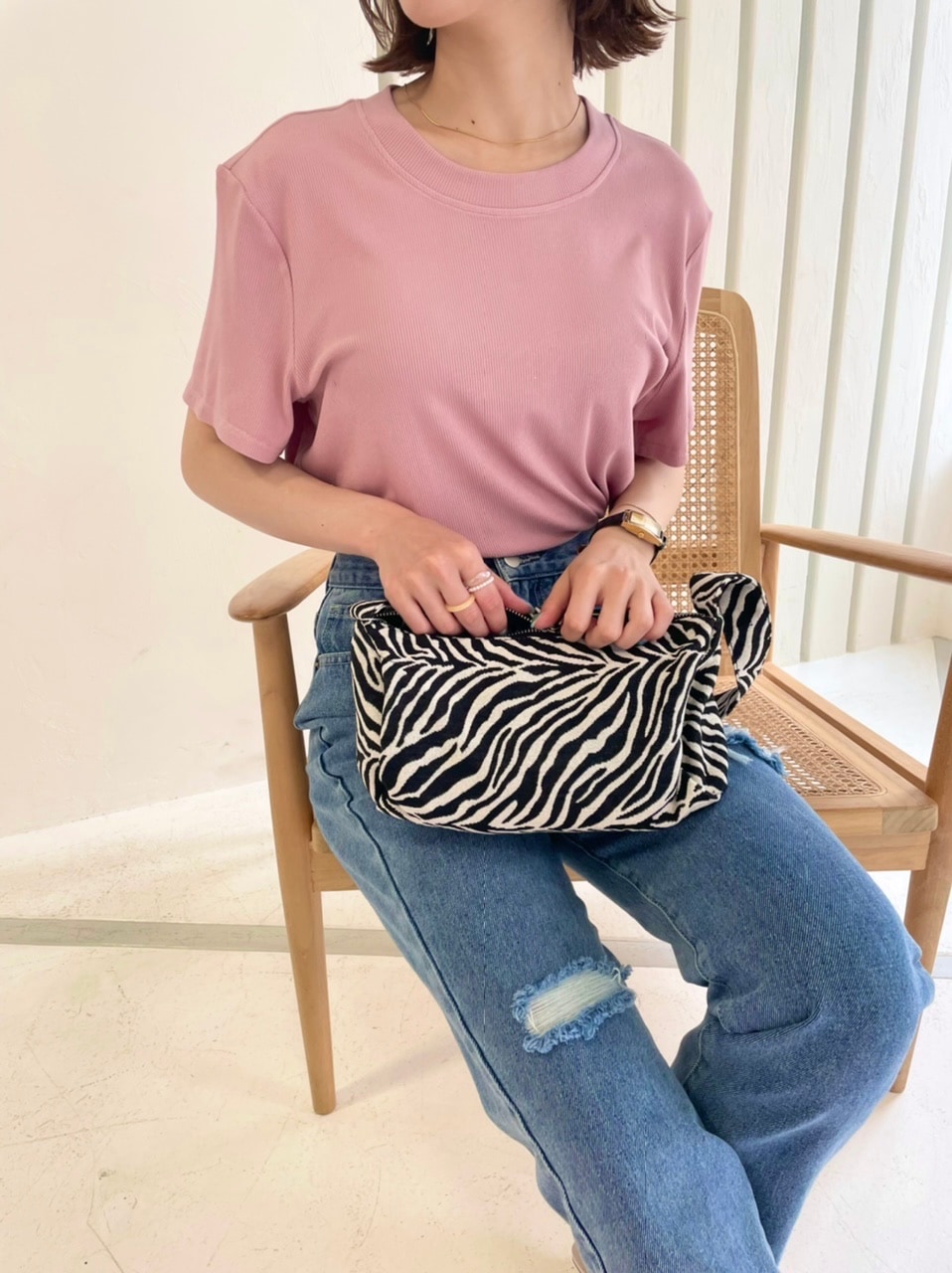SALE】ゼブラバッグ | バッグ/財布 | JUMELLE