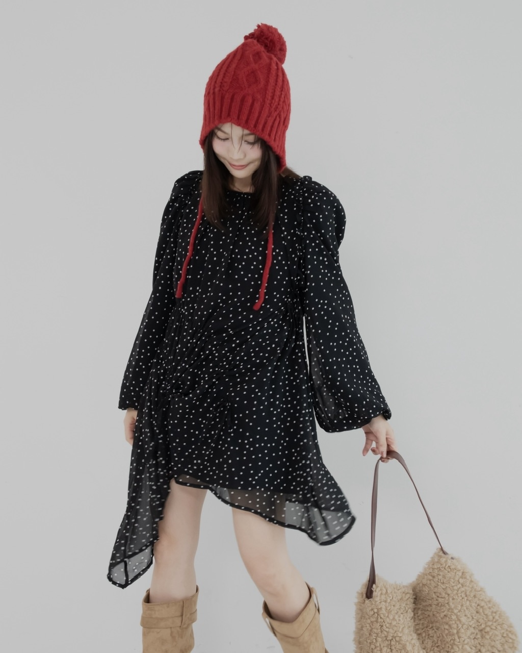 ドットチュニック #2カラー | JUMELLE | JUMELLE