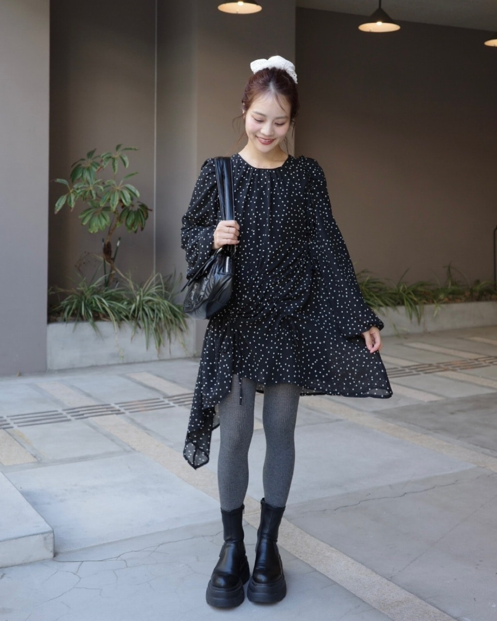 ドットチュニック #2カラー | JUMELLE | JUMELLE