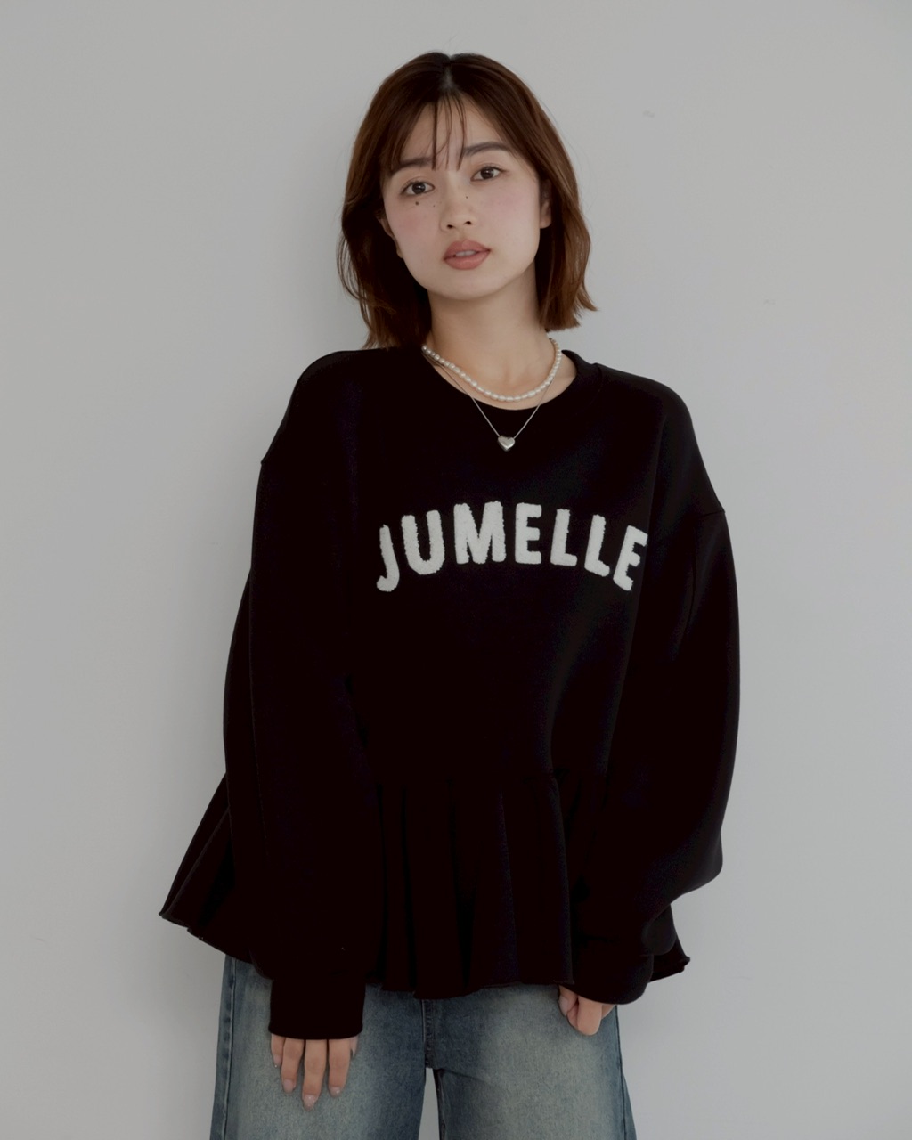 美品【marryme】ANGEL SWEAT ブラック ANGEL SWEAT | MARRY ME.official