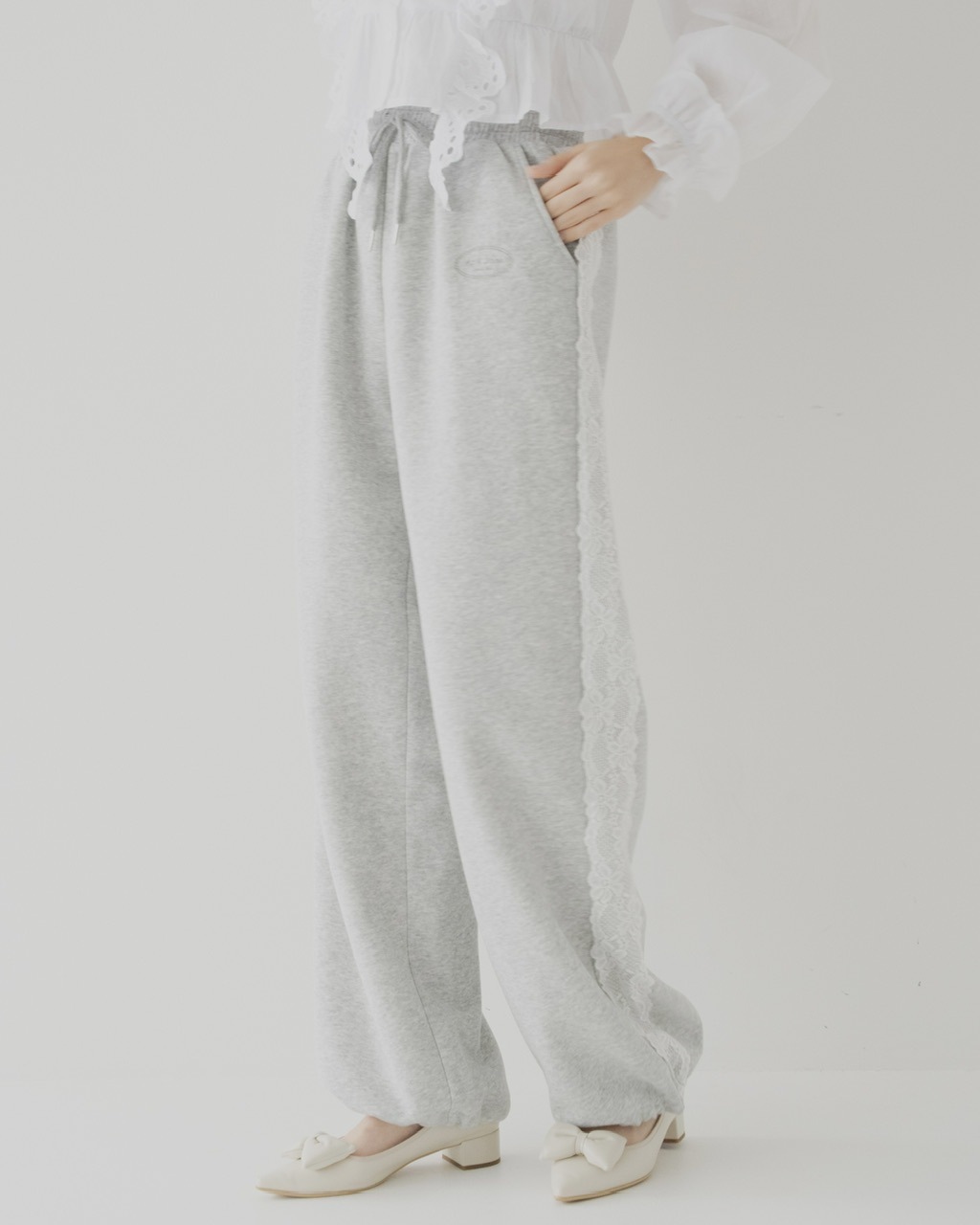 April Jane】レーススウェットパンツ グレー | ALL | JUMELLE
