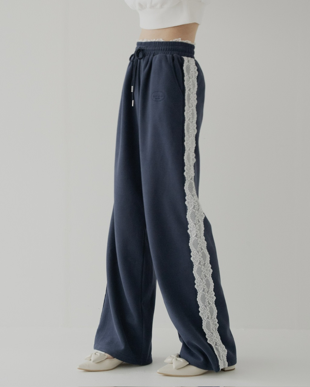 April Jane】レーススウェットパンツ NAVY Mサイズ※残りわずか | ALL