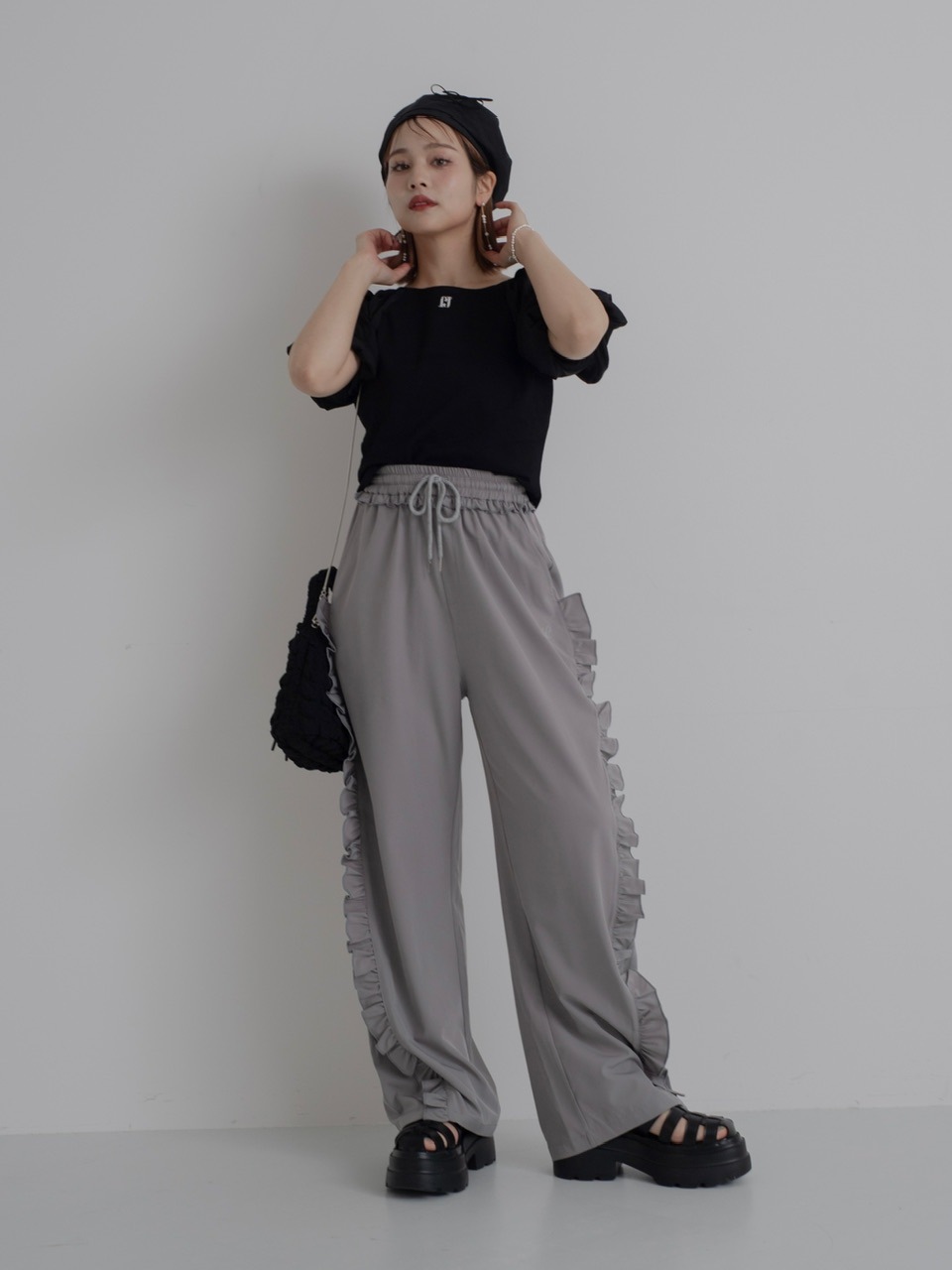 新品 SALE】sidefrill JUMELLE | PANTS | Mサイズ pants loose パンツ