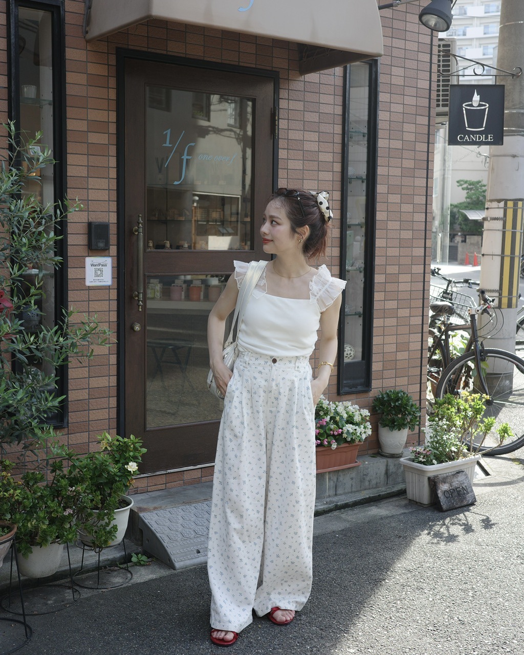 official限定】小花柄ワイドパンツ #2サイズ | ALL | JUMELLE
