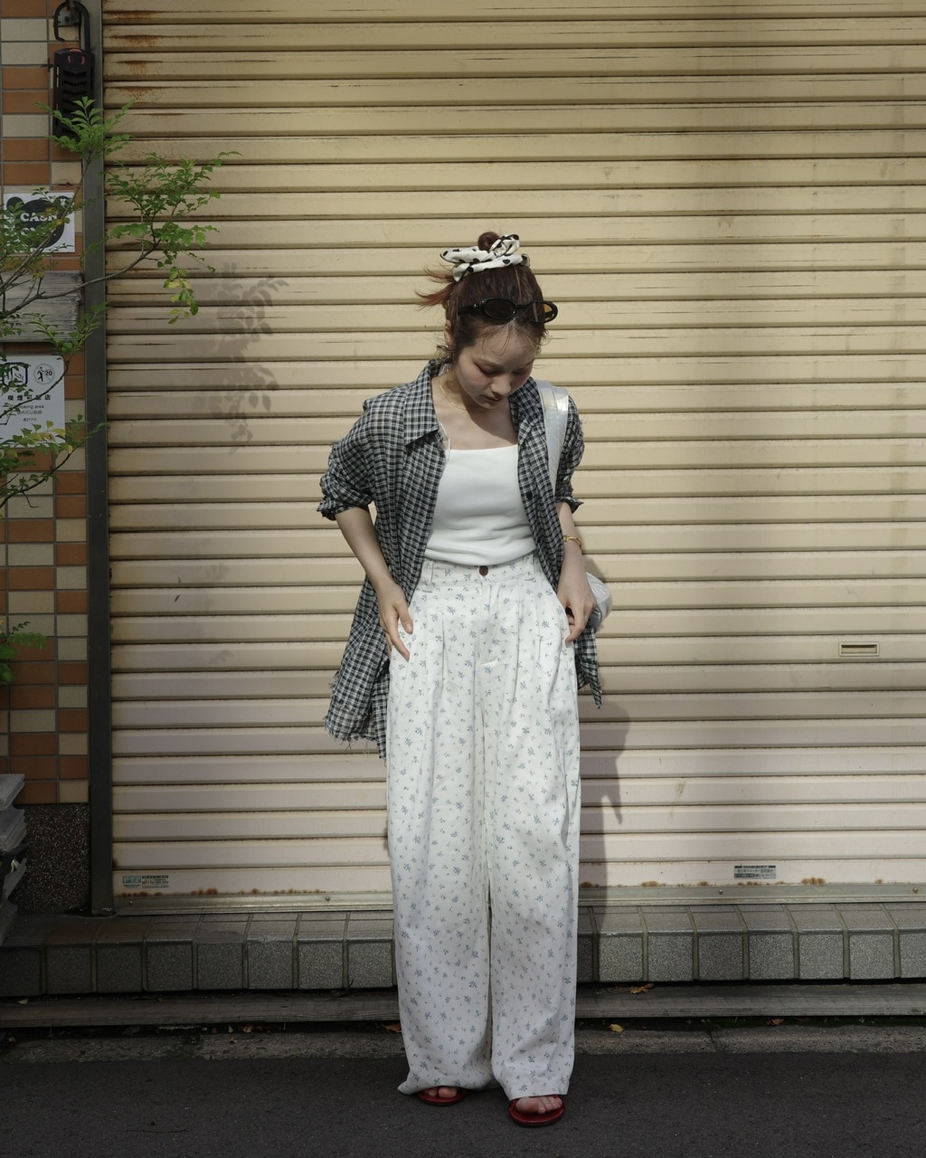 MADE IN JAPAN 花柄タンクトップとパンツ　3点セット MADE IN JAPAN 花柄タンクトップとパンツ 3点セット MADE IN
