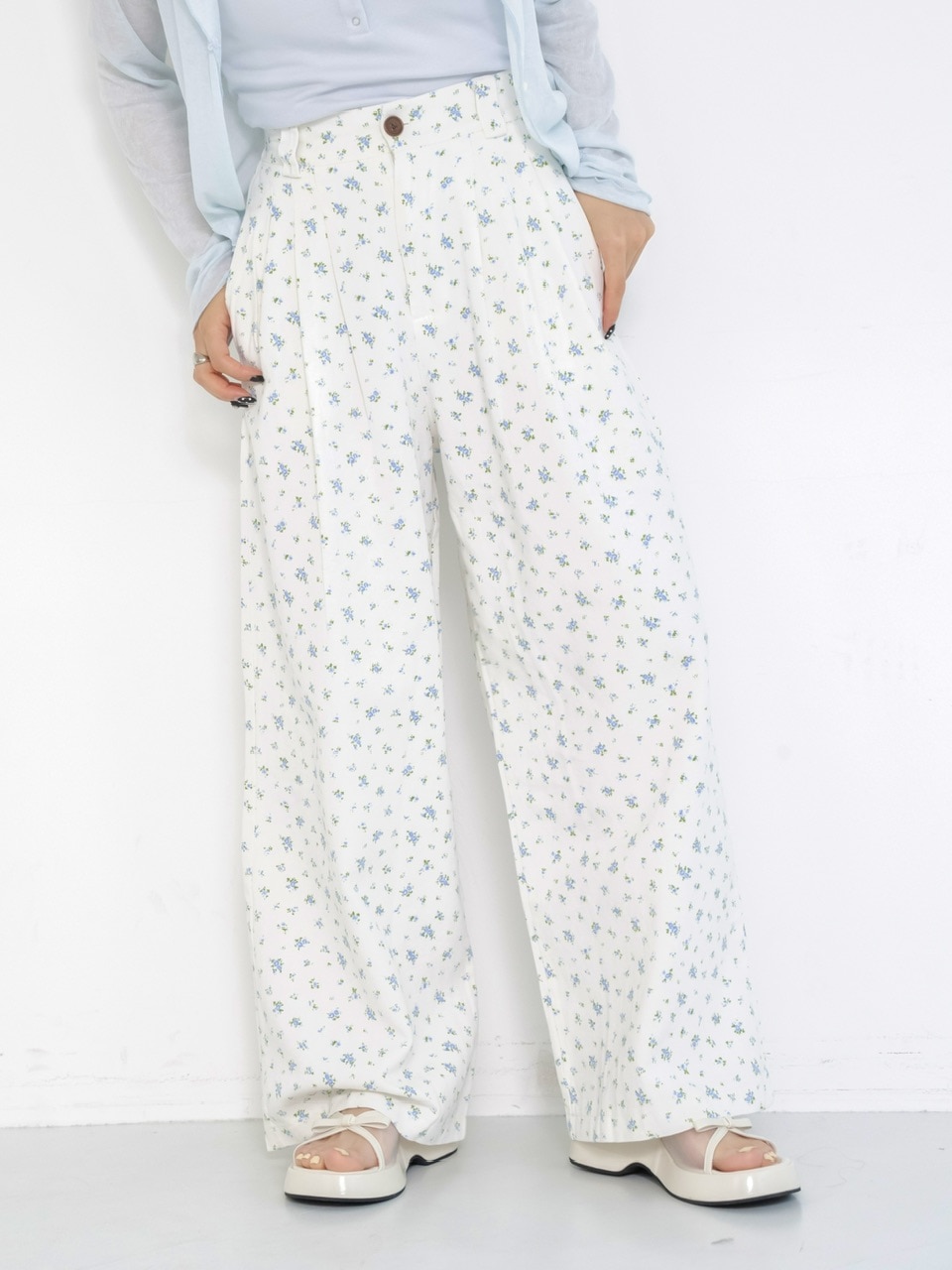 official限定】小花柄ワイドパンツ #2サイズ | ALL | JUMELLE