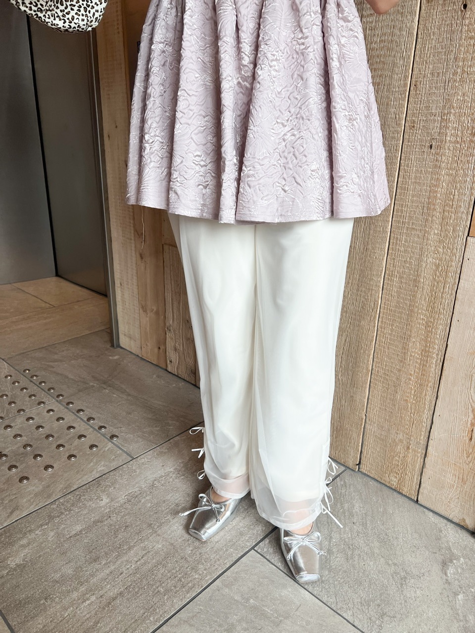 side ribbon pants #2カラー | PANTS | JUMELLE