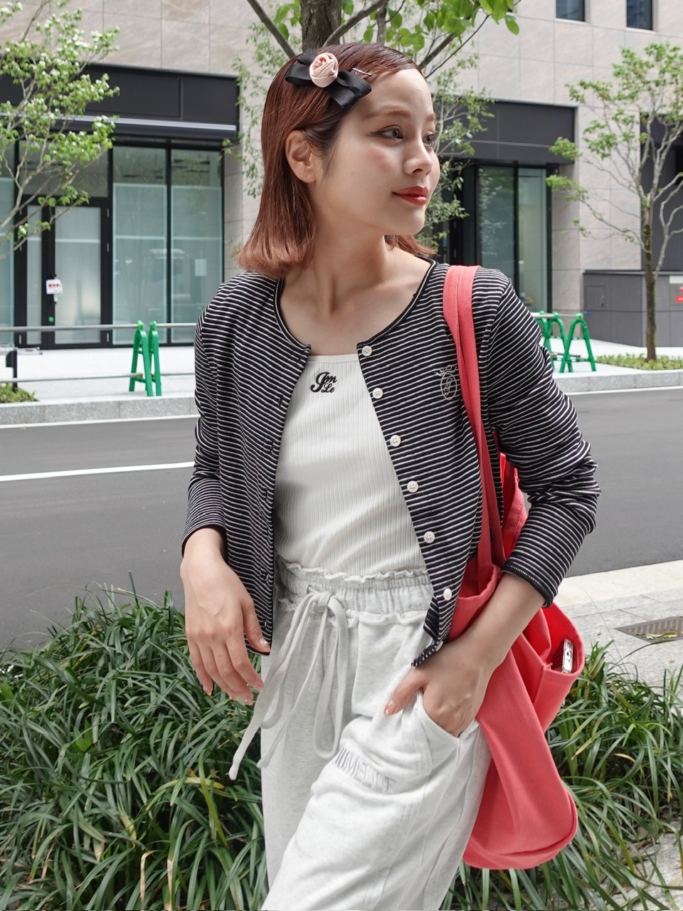 shishu border cardigan #2カラー ※残りわずか | KNIT/CARDIGAN | JUMELLE