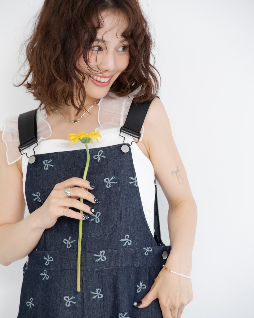 予約販売/8月上旬】ベルトリボンサロペット | ALL | JUMELLE