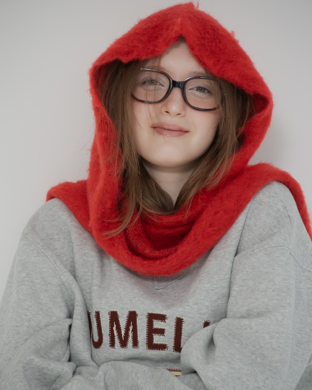 モヘアフードマフラー #3カラー | JUMELLE | JUMELLE