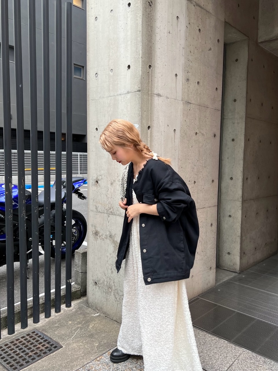 official限定】collarless denim jacket | アウター/ジャケット