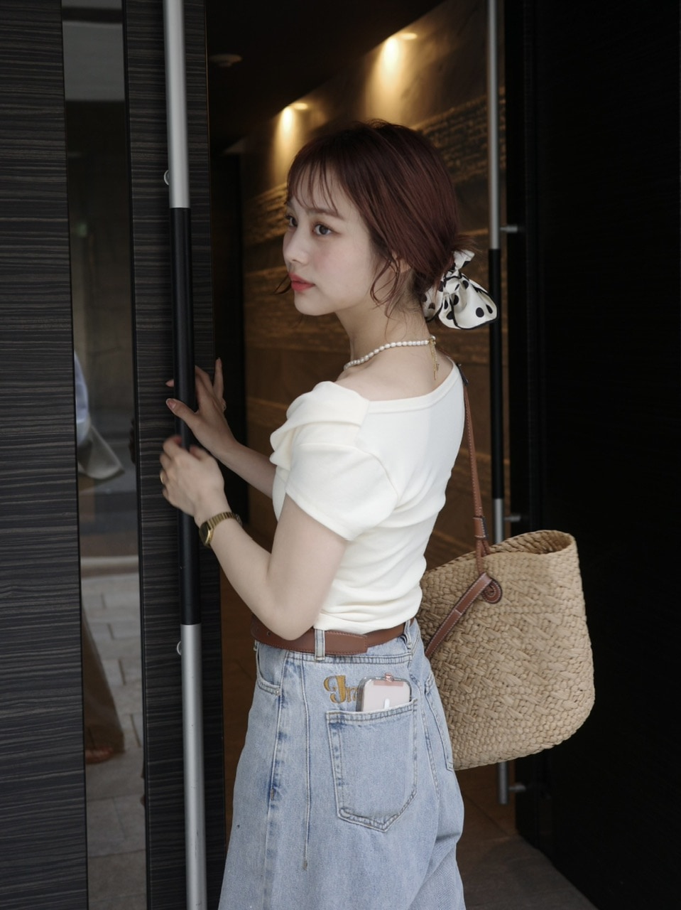 ヘッドドレス　帽子　JUJU着用 ドットシュシュ | アクセサリー/グッズ/帽子 | JUMELLE