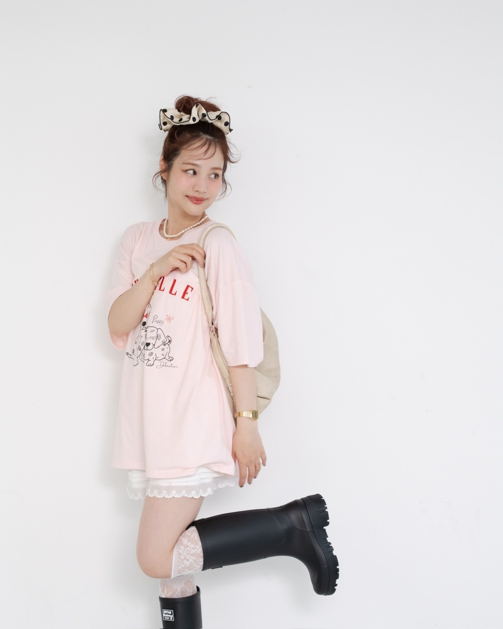 シャドール　ヘッジ　ホッグ　韓国　シークレット ドットシュシュ | アクセサリー/グッズ/帽子 | JUMELLE