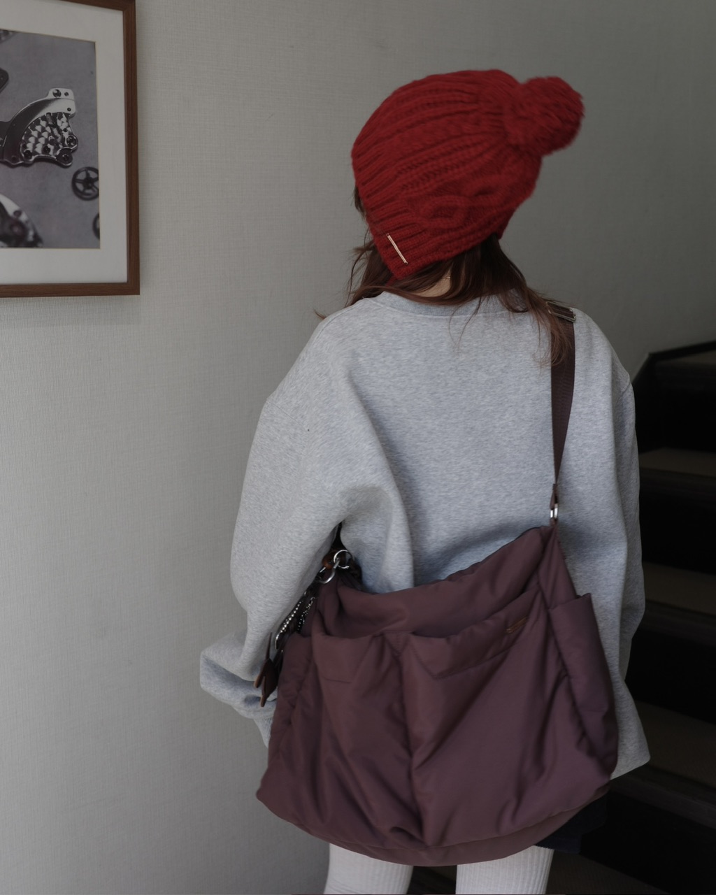 ジュメロ　jumelle パファーショルダーバッグ　ブラウン 予約販売/6月下旬】パファーショルダーバッグ BROWN | JUMELLE | JUMELLE