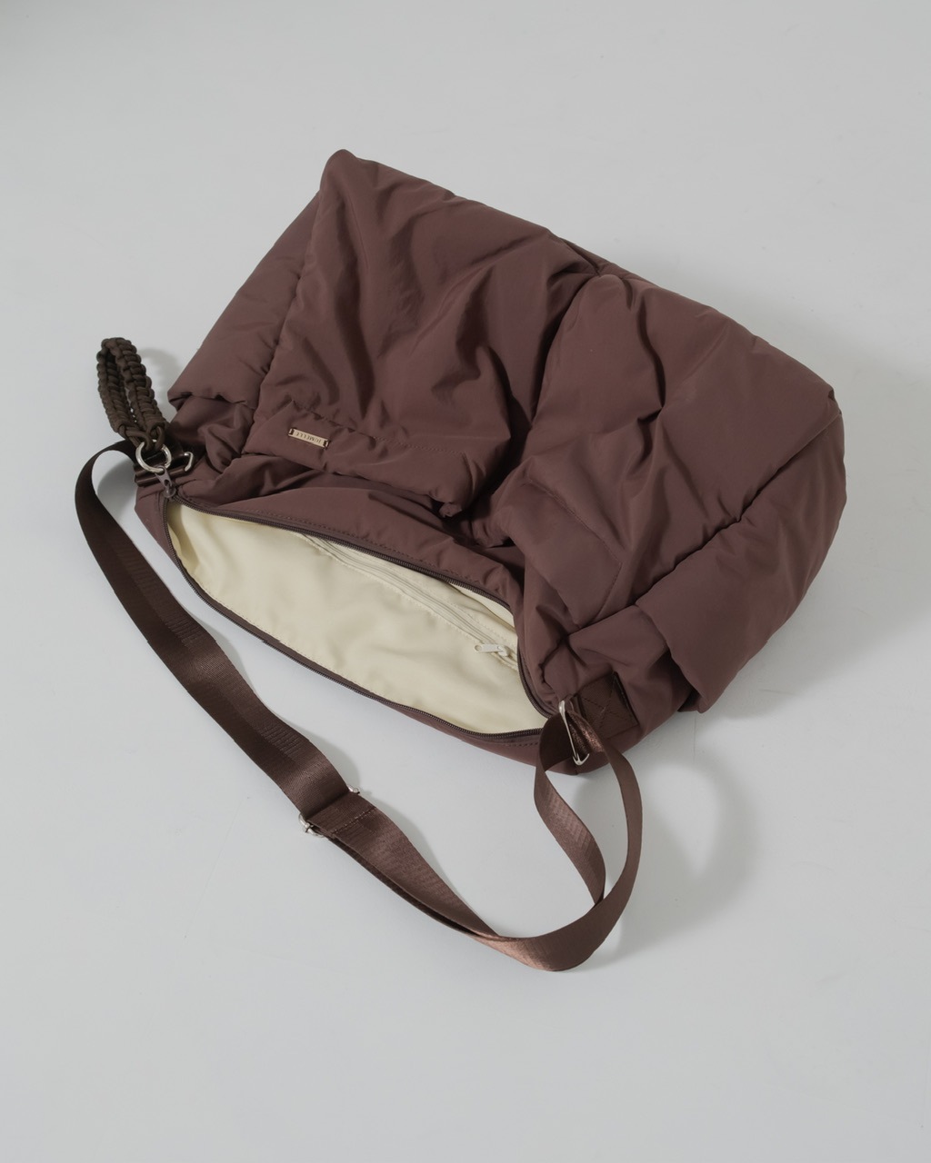 予約販売/6月下旬】パファーショルダーバッグ BROWN | JUMELLE | JUMELLE
