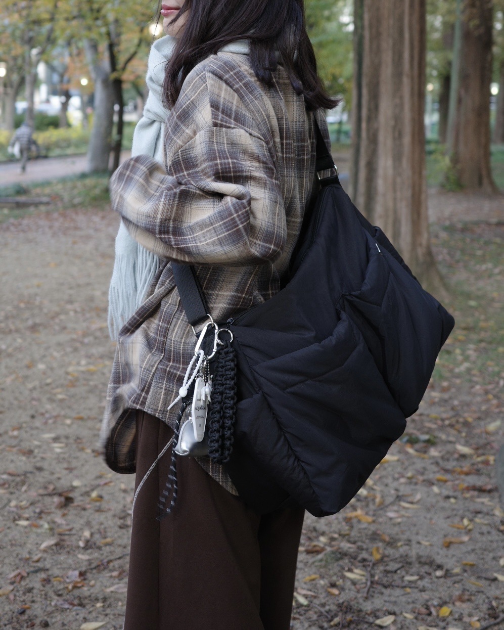 ジュメロ　jumelle パファーショルダーバッグ　ブラウン 予約販売/6月下旬】パファーショルダーバッグ BROWN | JUMELLE | JUMELLE