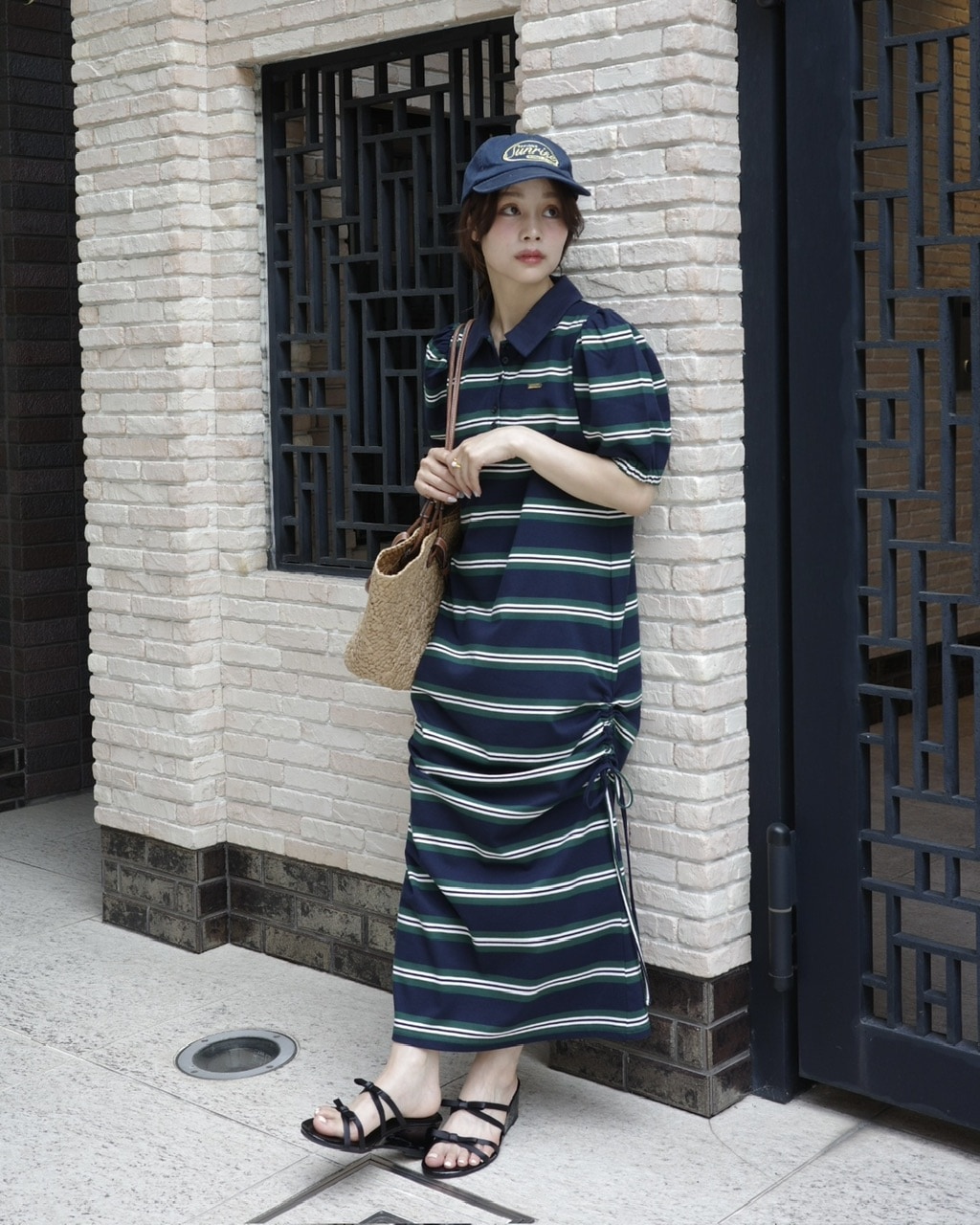 jumelle drost polo one-piece ボーダー drost polo one-piece ボーダー | ALL | JUMELLE