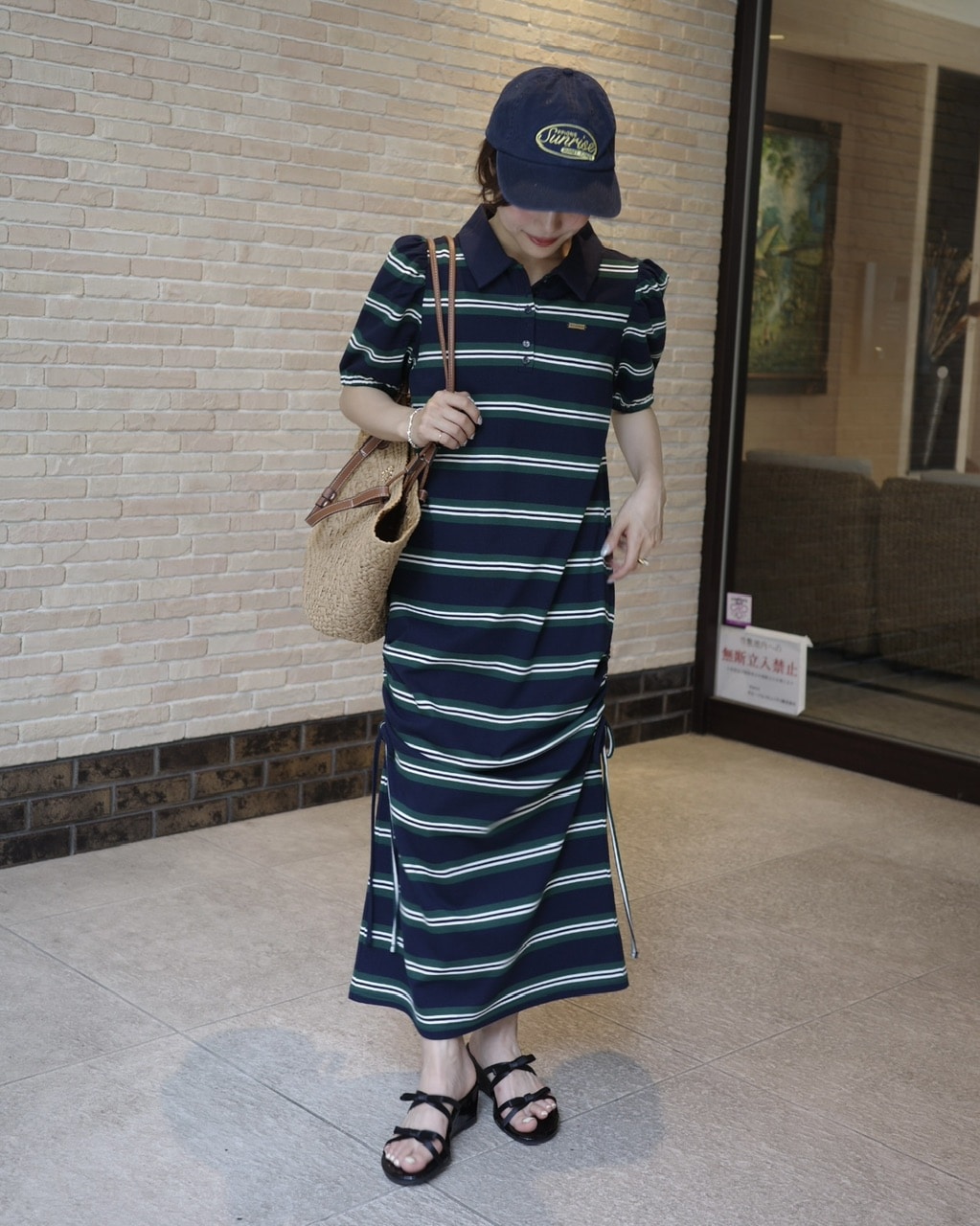 jumelle drost polo one-piece ボーダー drost polo one-piece ボーダー | ALL | JUMELLE