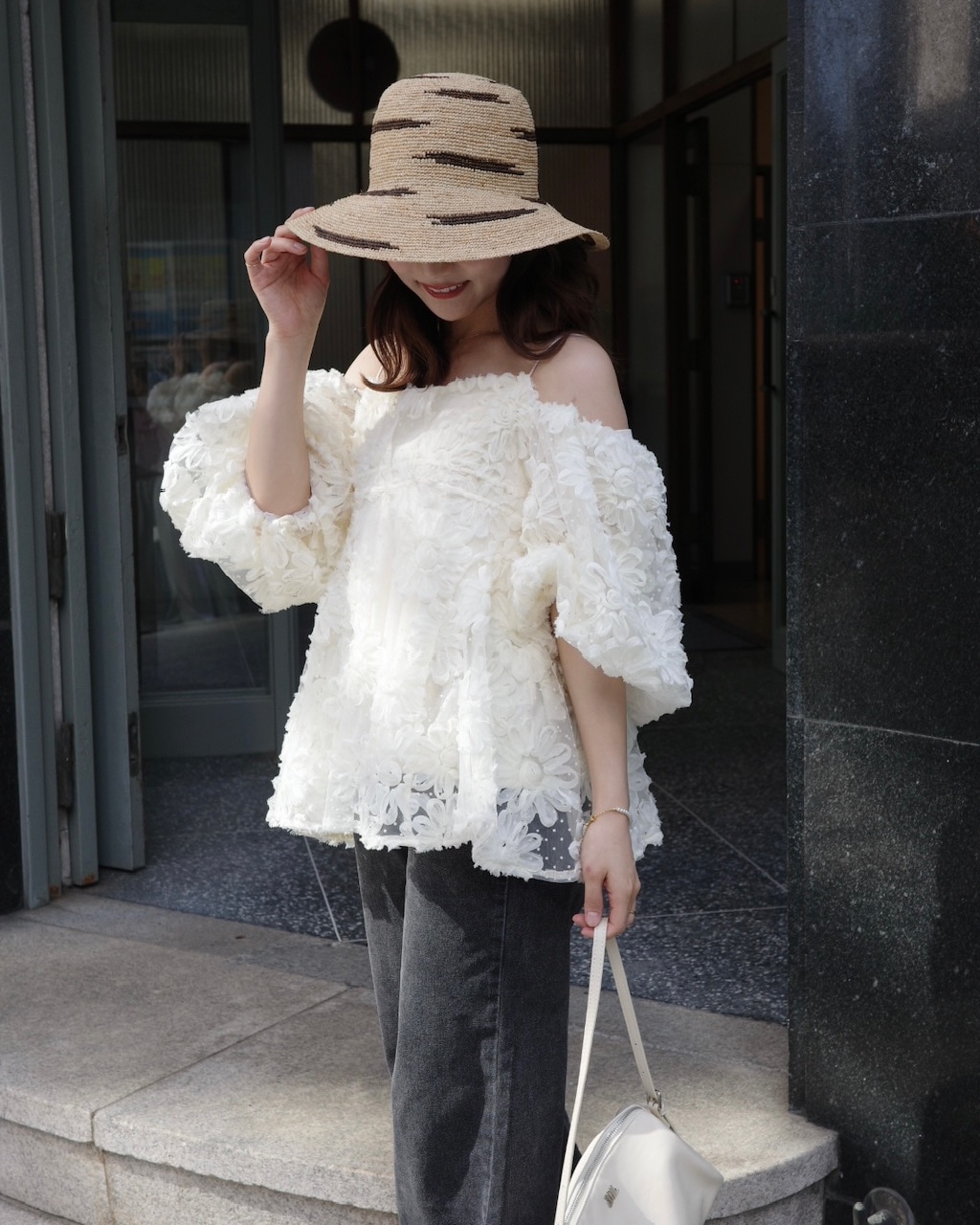 予約販売/6月中旬】3wayチュールトップ ※残りわずか | JUMELLE | JUMELLE