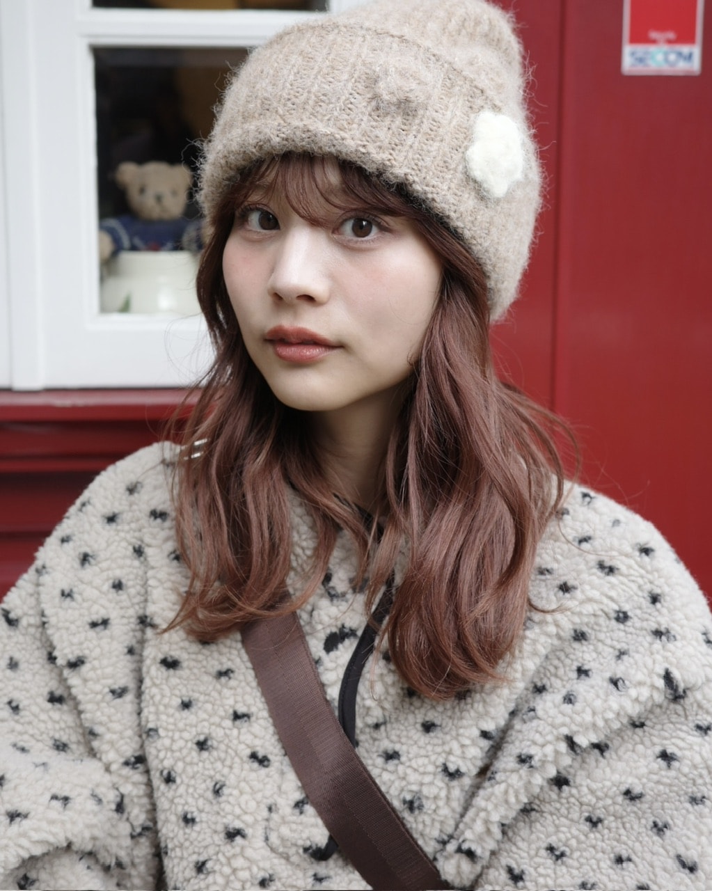 SALE】フラワーニット帽 BEIGE ※残りわずか | すべての商品 | JUMELLE