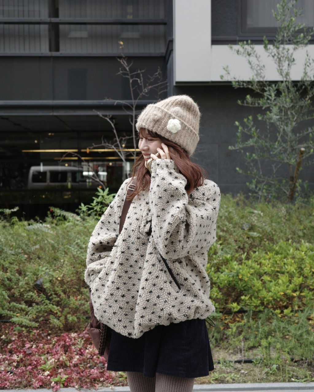 SALE】フラワーニット帽 BEIGE ※残りわずか | すべての商品 | JUMELLE