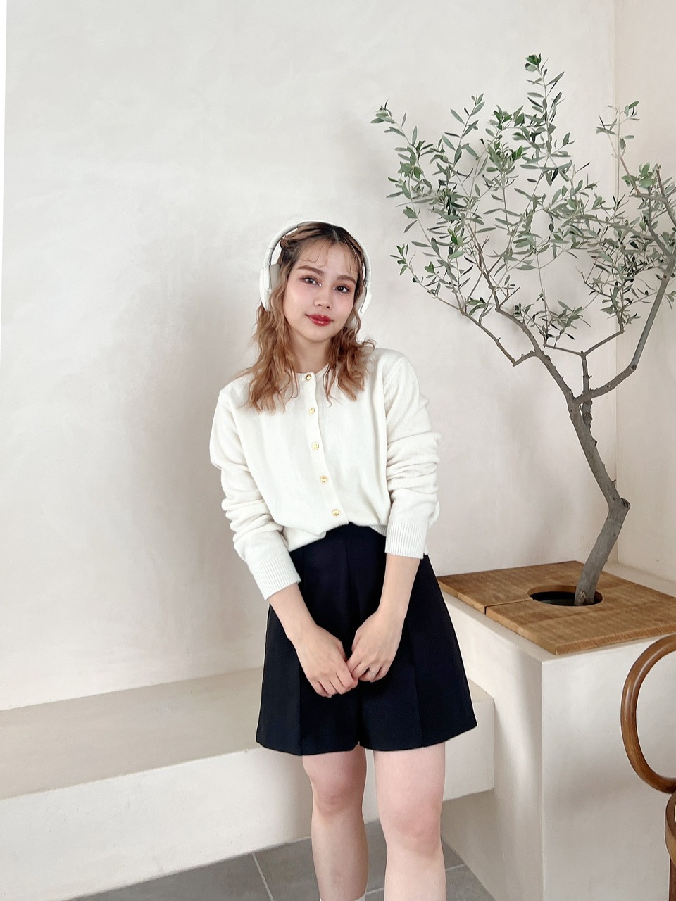 SALE】color cardigan ホワイト ※残りわずか | KNIT/CARDIGAN | JUMELLE