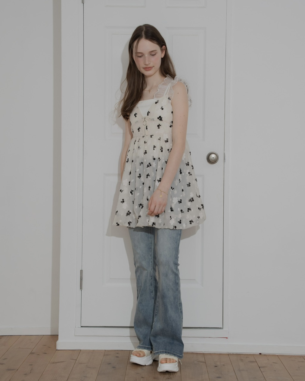 美品✨ETHRジャガードビスチェ　Jacquard Bustier ジャガードビスチェ WHITE ※残りわずか | ALL | JUMELLE