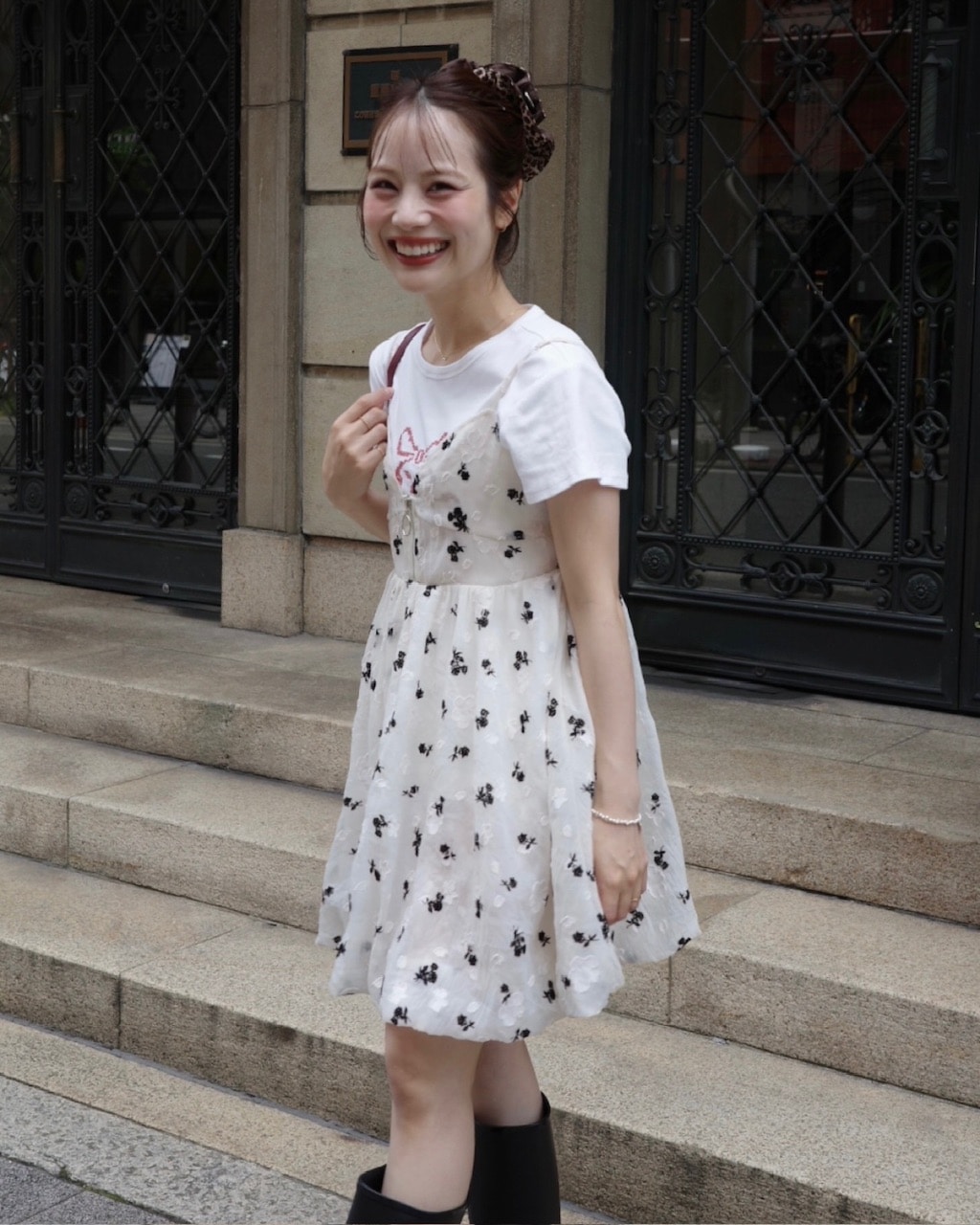 予約販売/6月下旬】ジャガードビスチェ WHITE | ALL | JUMELLE