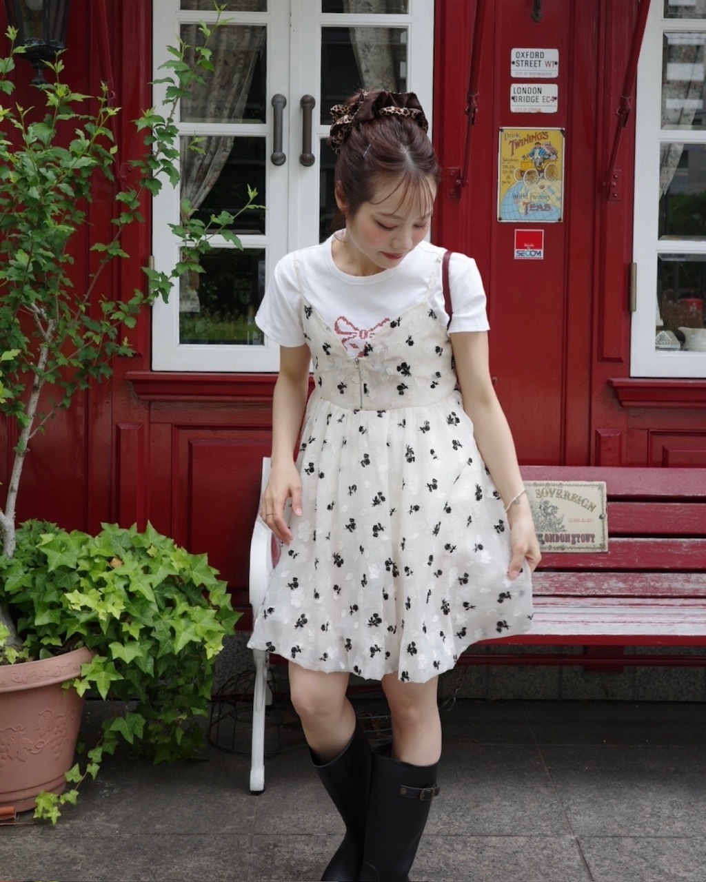 予約販売/6月下旬】ジャガードビスチェ WHITE | ALL | JUMELLE