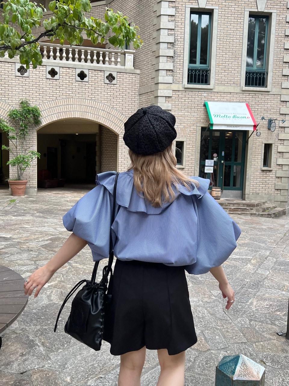 【高い素材】 | ストライプフリルBL SHIRT/BLOUSE JUMELLE | ウェア