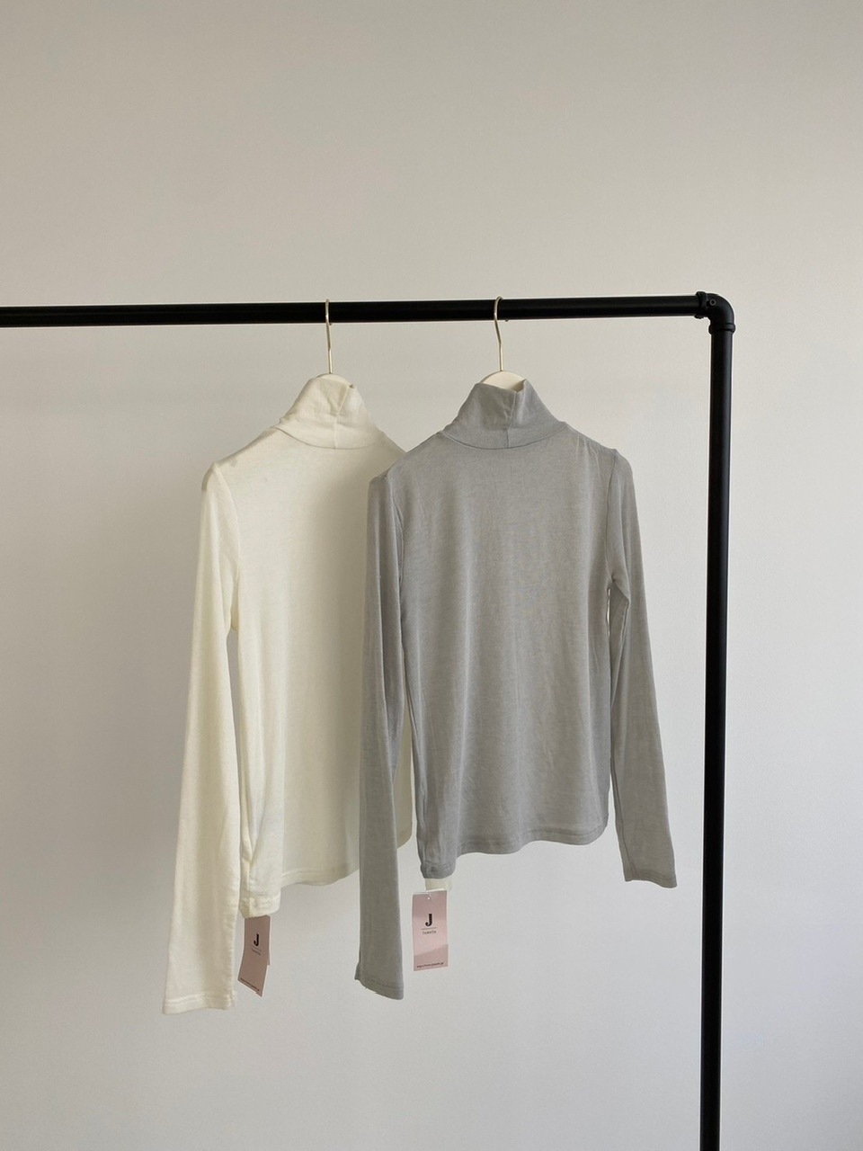 テンセルウールタートル GRAY | CUTSEW/SWEAT | JUMELLE