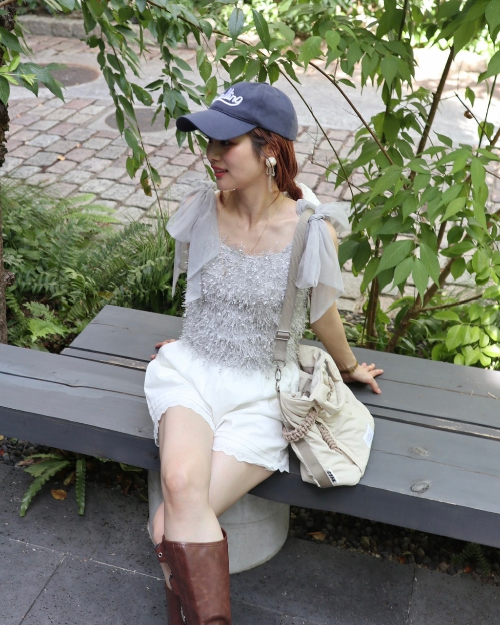 PLEATS PLEASE　グレー ショートパンツ Pleats Please Issey Miyake ウィメンズ ショートパンツ通販