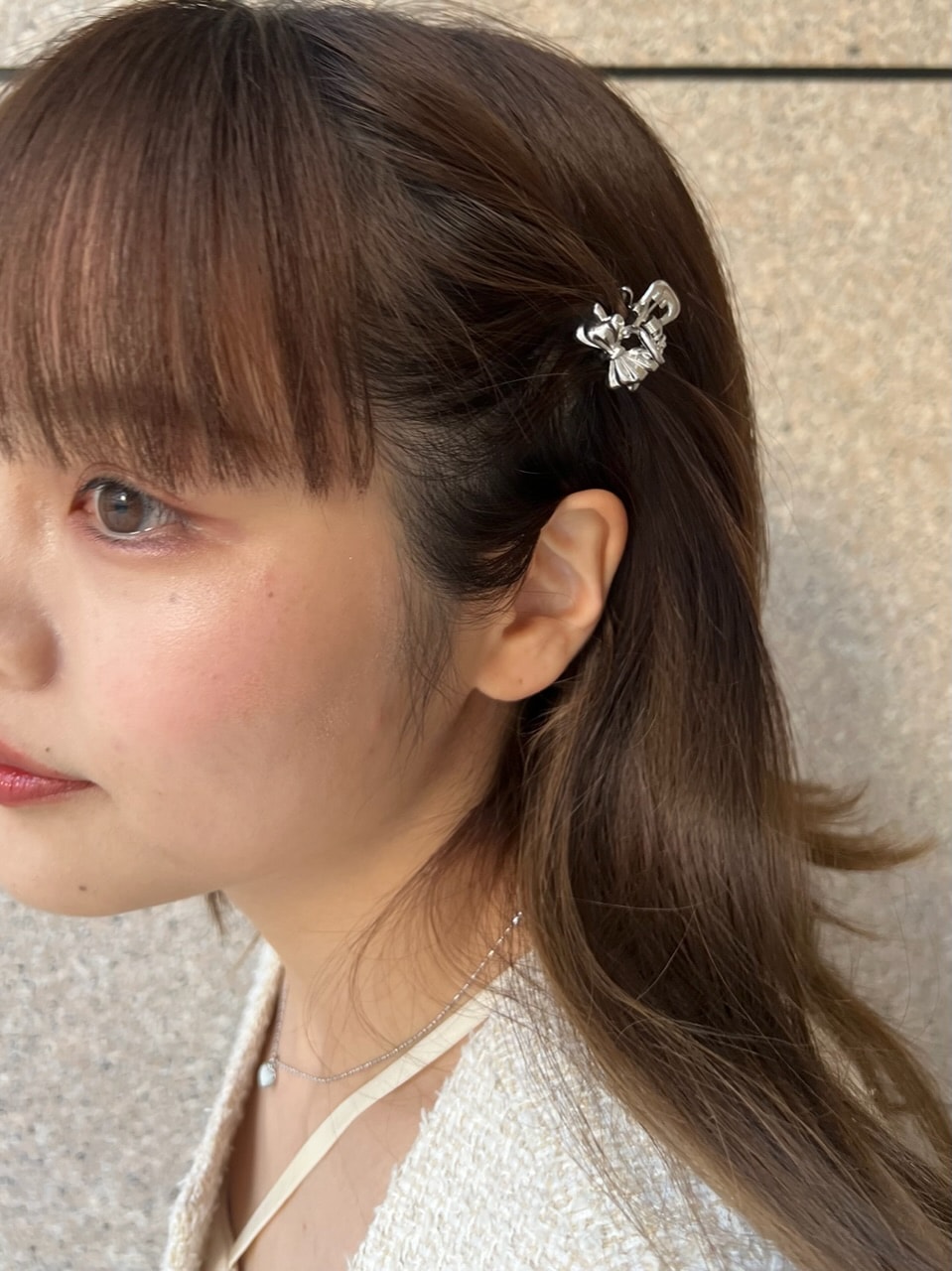 emis ナイロンパッド リボン ヘアクリップ ロングリボンヘアクリップ – BLUE ONLINE