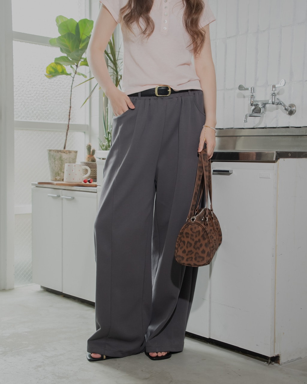 バレルレッグスウェットパンツ #2カラー | PANTS | JUMELLE
