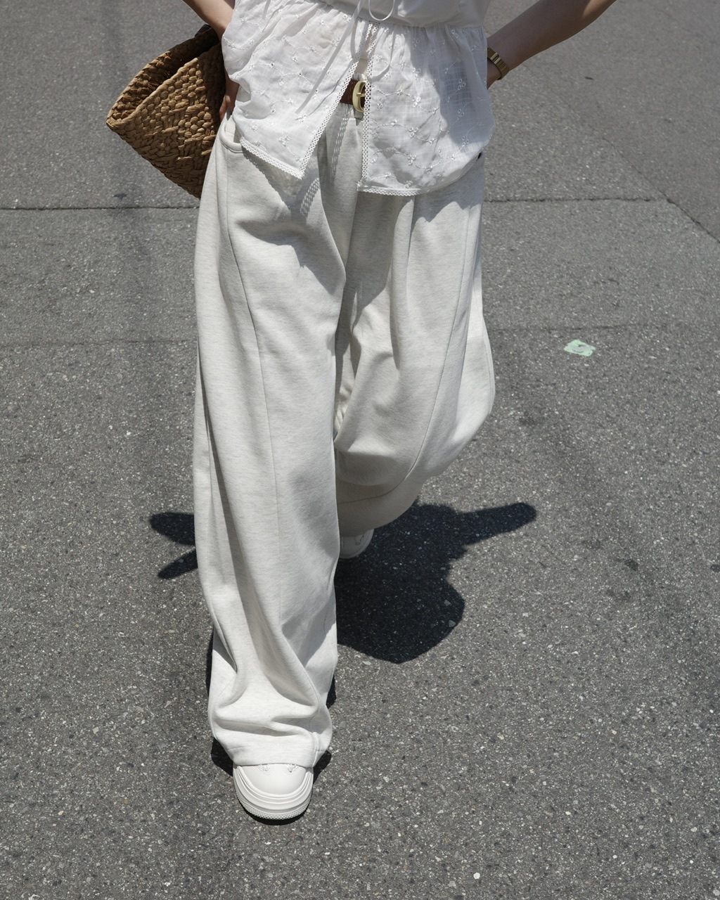 バレルレッグスウェットパンツ #2カラー | PANTS | JUMELLE