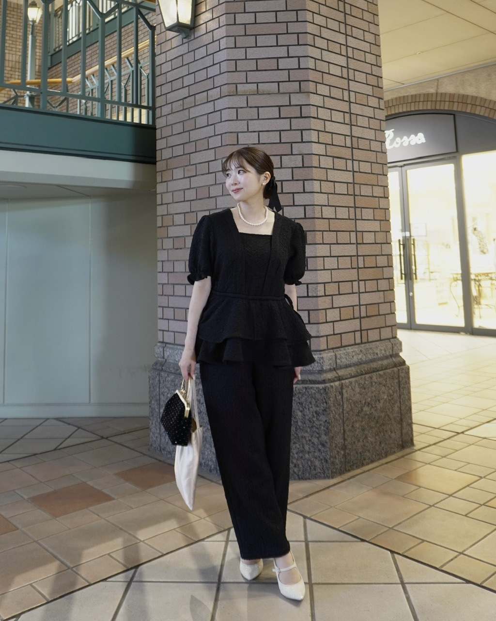 6月17日(水)19時発売]ペプラムパンツドレス #2サイズ | 【new in】6月