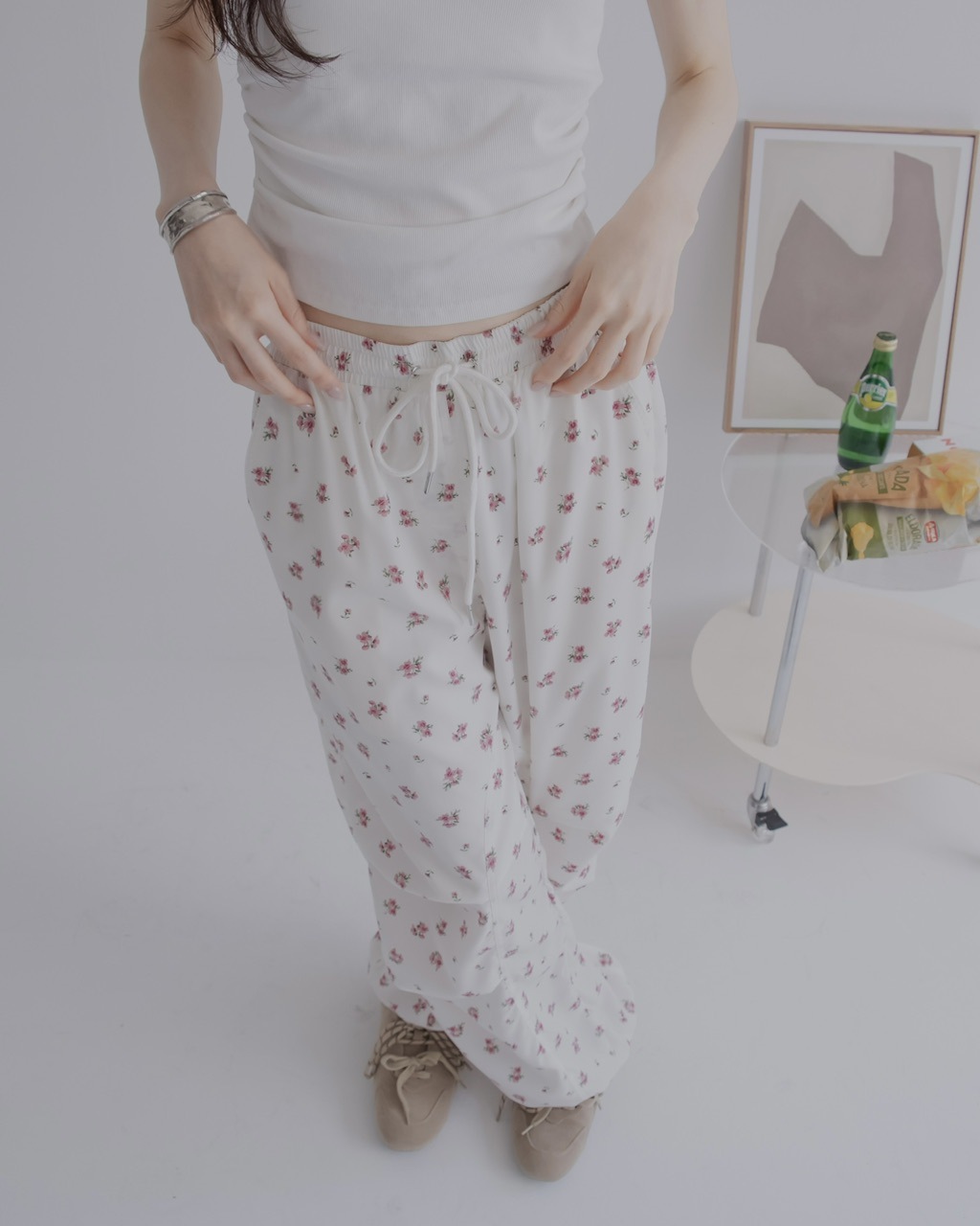 6/26～28 限定SALE】flower cargo pants #Sサイズ ※残りわずか | PANTS