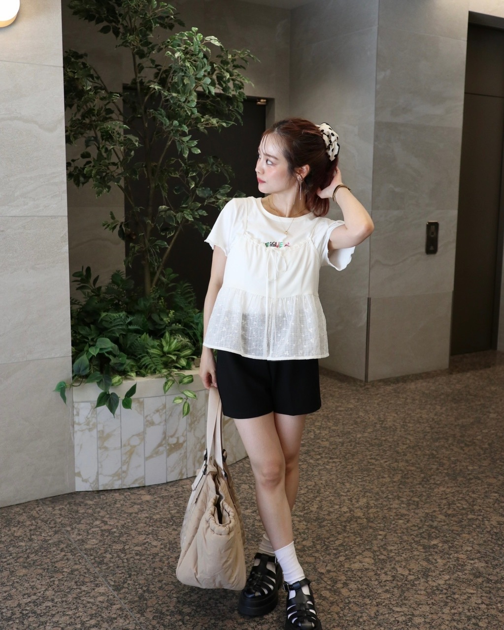 ストレッチショートパンツ #2サイズ | ALL | JUMELLE