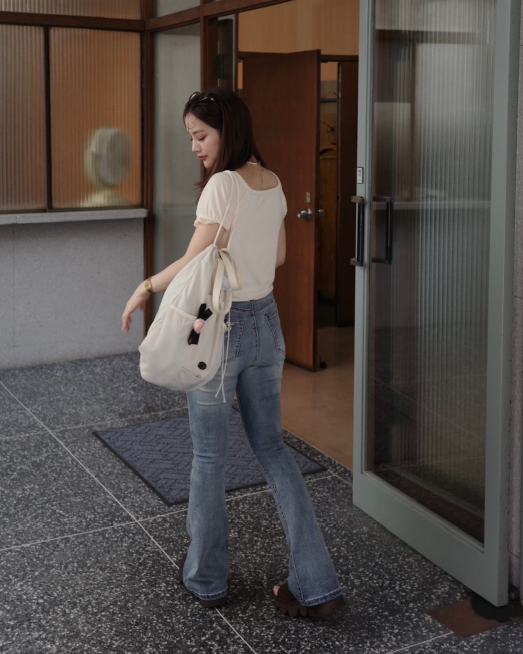 7月15日(水)19時再入荷】ストレッチフレアデニム #3サイズ | ALL | JUMELLE