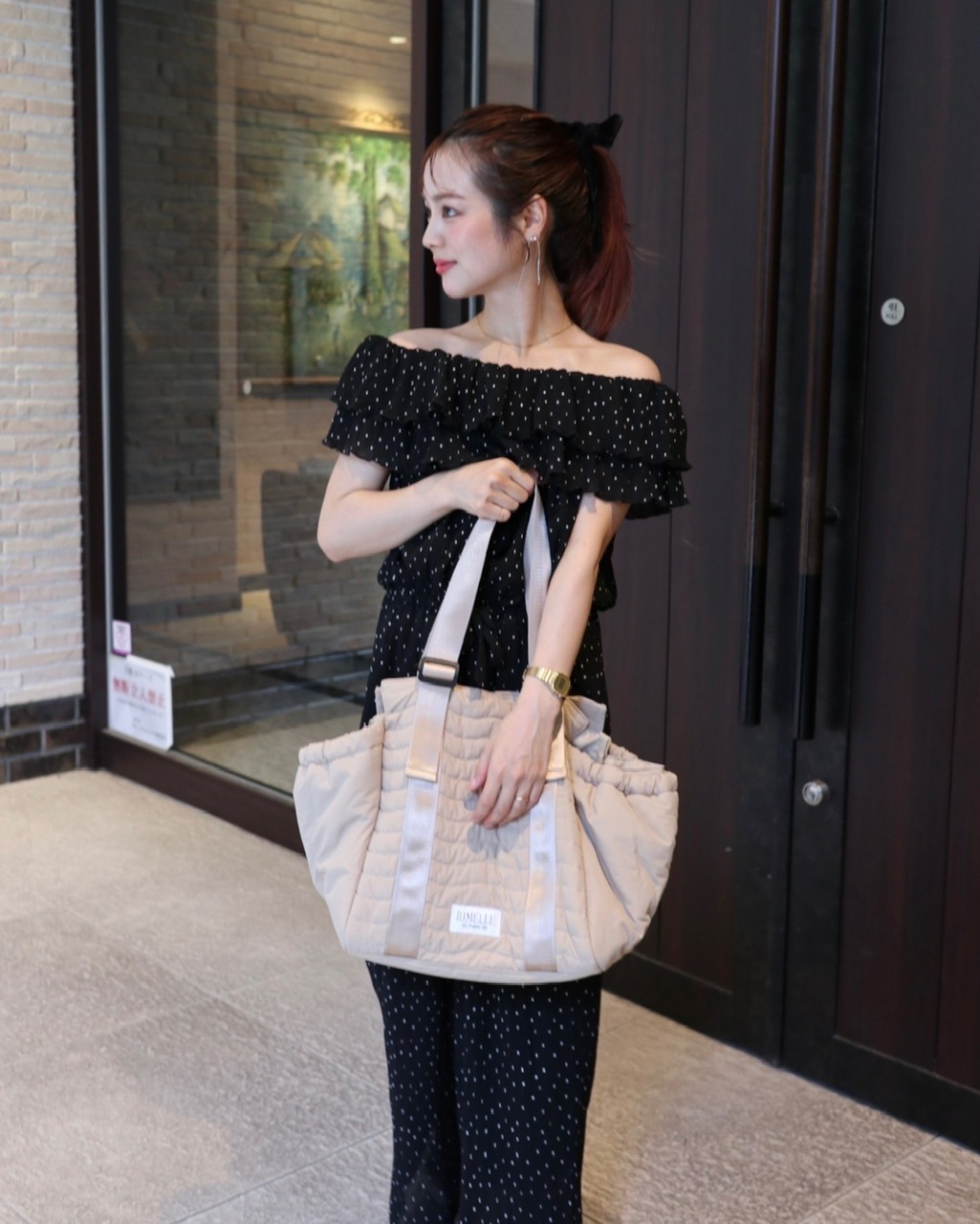 jumelle multi tote bag ピンク jumelle multi tote bag ピンク JUMELLE ジュメロ | ［最高の