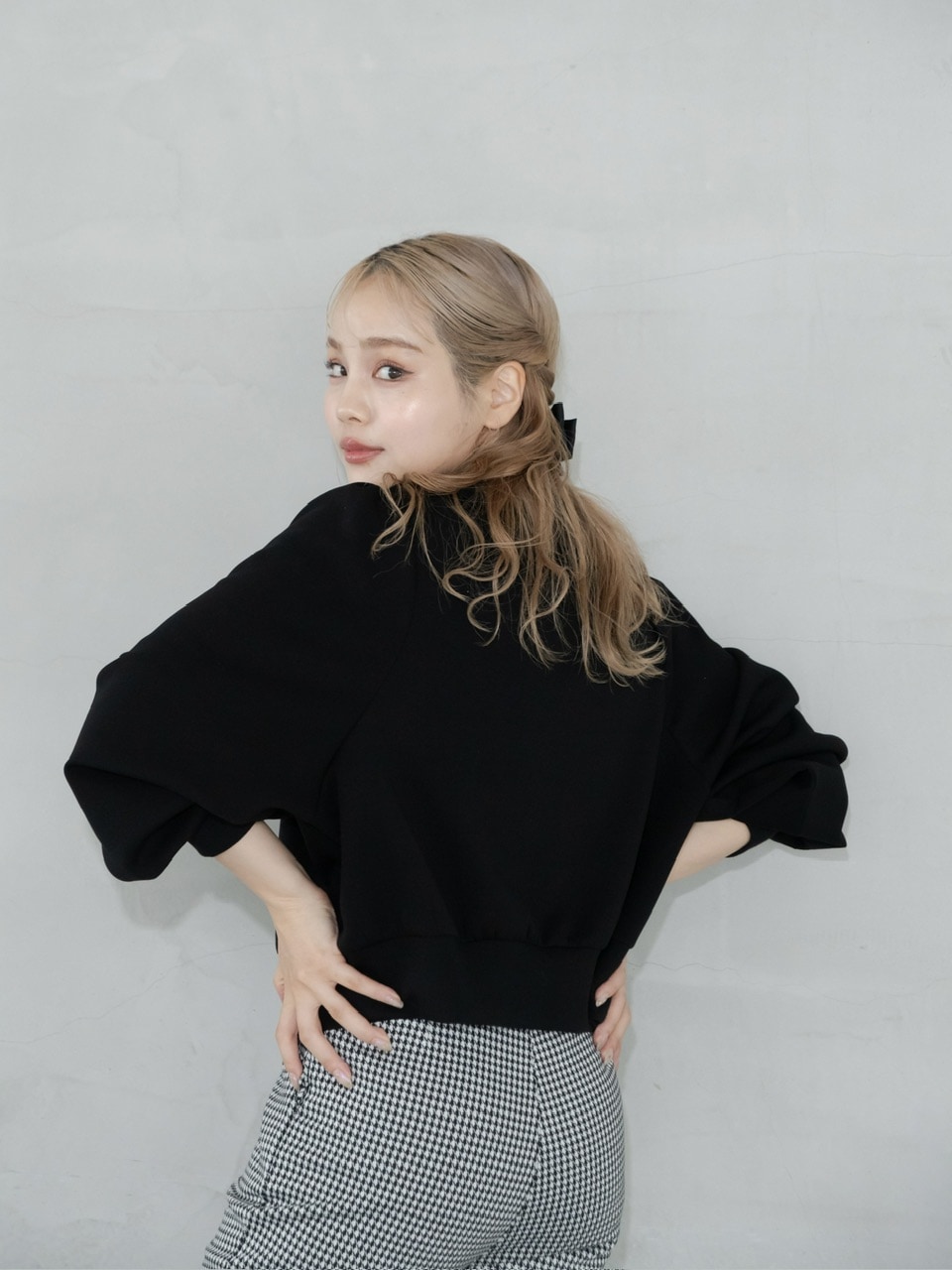 bonding cardigan ブラック | KNIT/CARDIGAN | JUMELLE