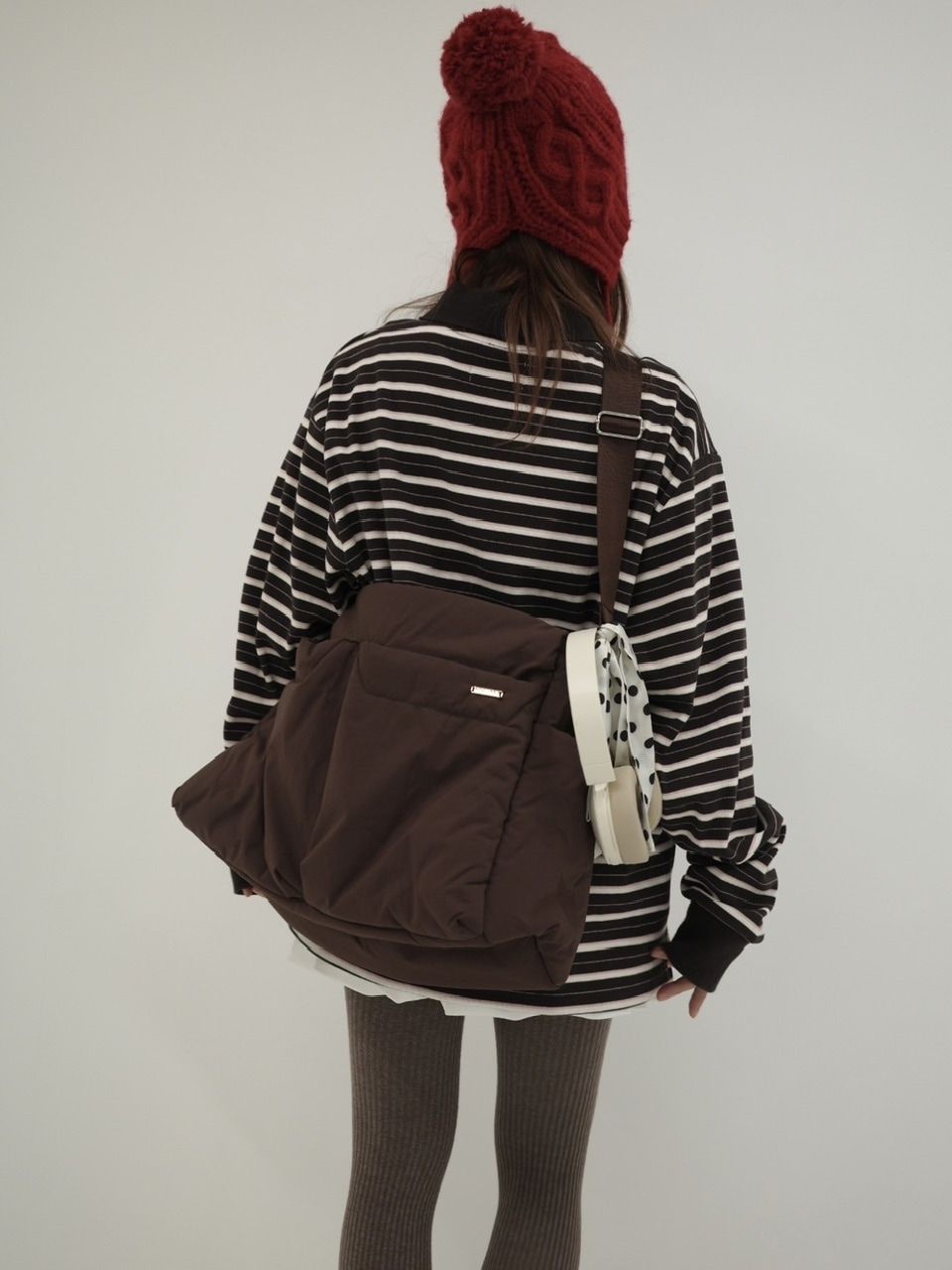 予約販売/4月上旬】パファーショルダーバッグ #2カラー | JUMELLE