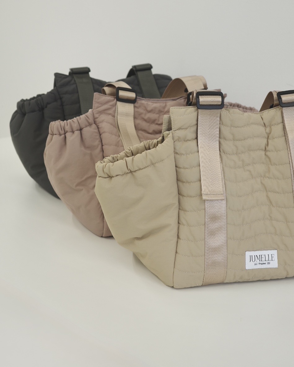 予約販売/2月下旬】multi tote bag ピンク, グレー | バッグ/財布