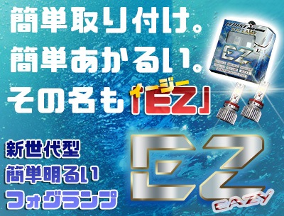 ■期間限定■!!!!!ジュナック祭り開催中!!!!! LEDIST EZ 6500K H8/H11/H16用 【LFB-E65】