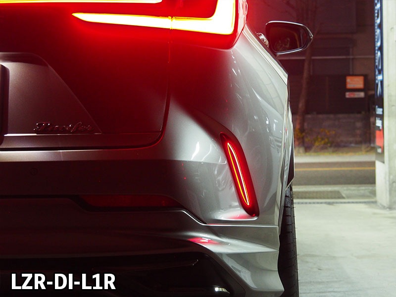 レクサスNX専用 リザード ダクトイルミ、リフレクターレンズ2点セット