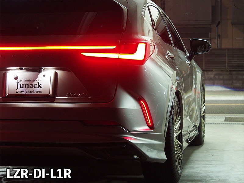 レクサスNX専用 リザード ダクトイルミ、リフレクターレンズ2点セット