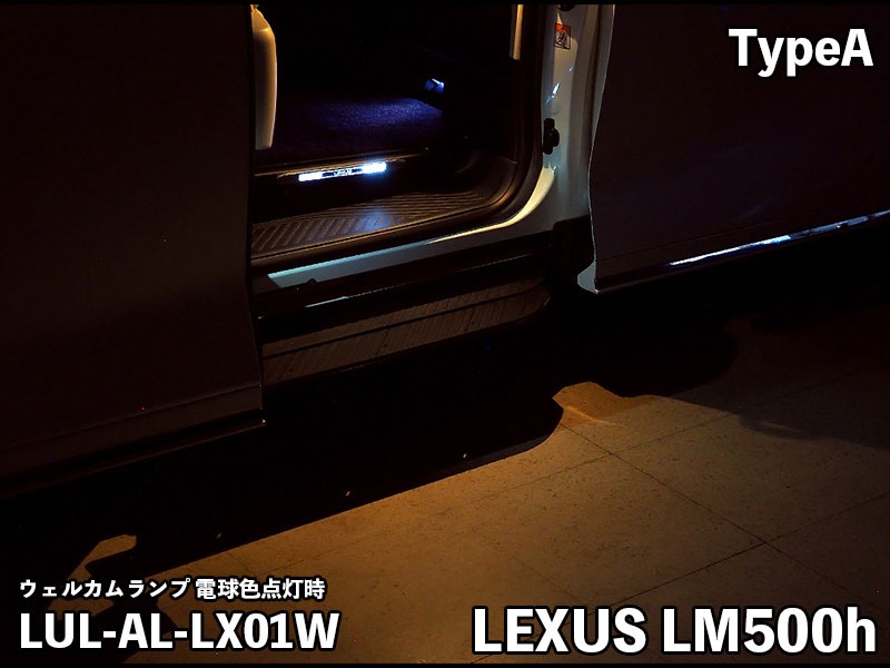 LEDIST ウェルカムランプ typeA for LEXUS LM500h VerL