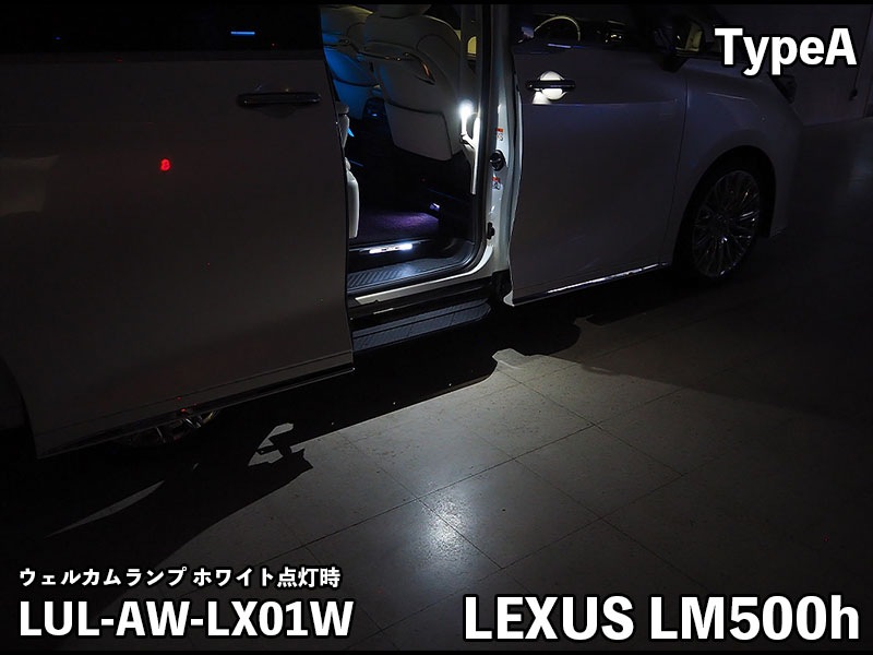 LEDIST ウェルカムランプ typeA for LEXUS LM500h VerL