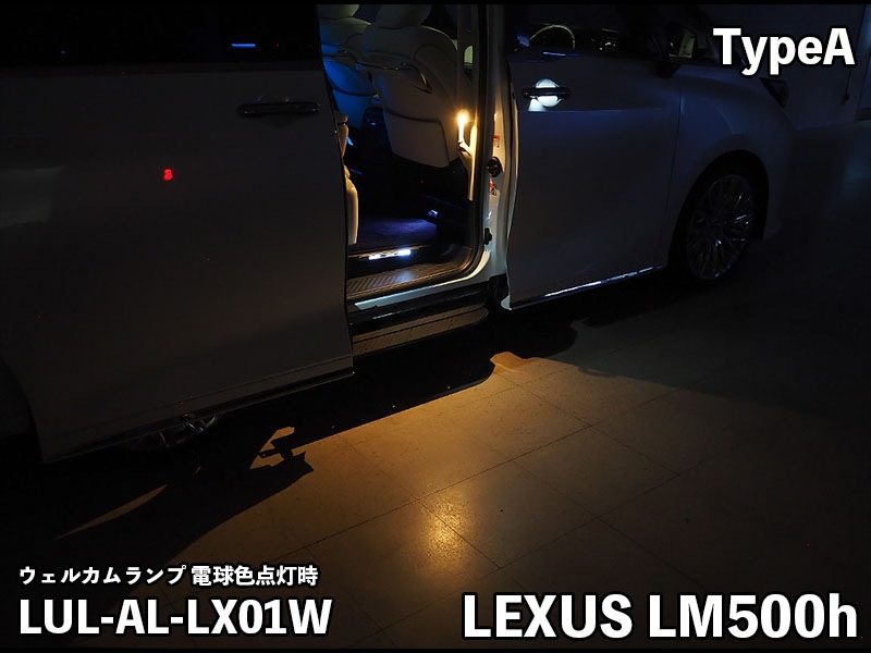 LEDIST ウェルカムランプ typeA for LEXUS LM500h VerL